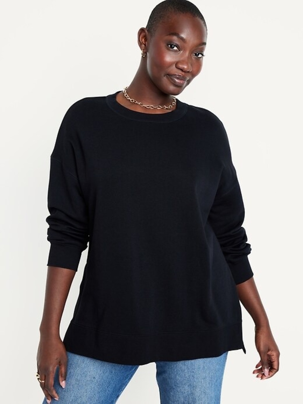 Old Navy So Comfy Relaxed Tunic Sweatshirt